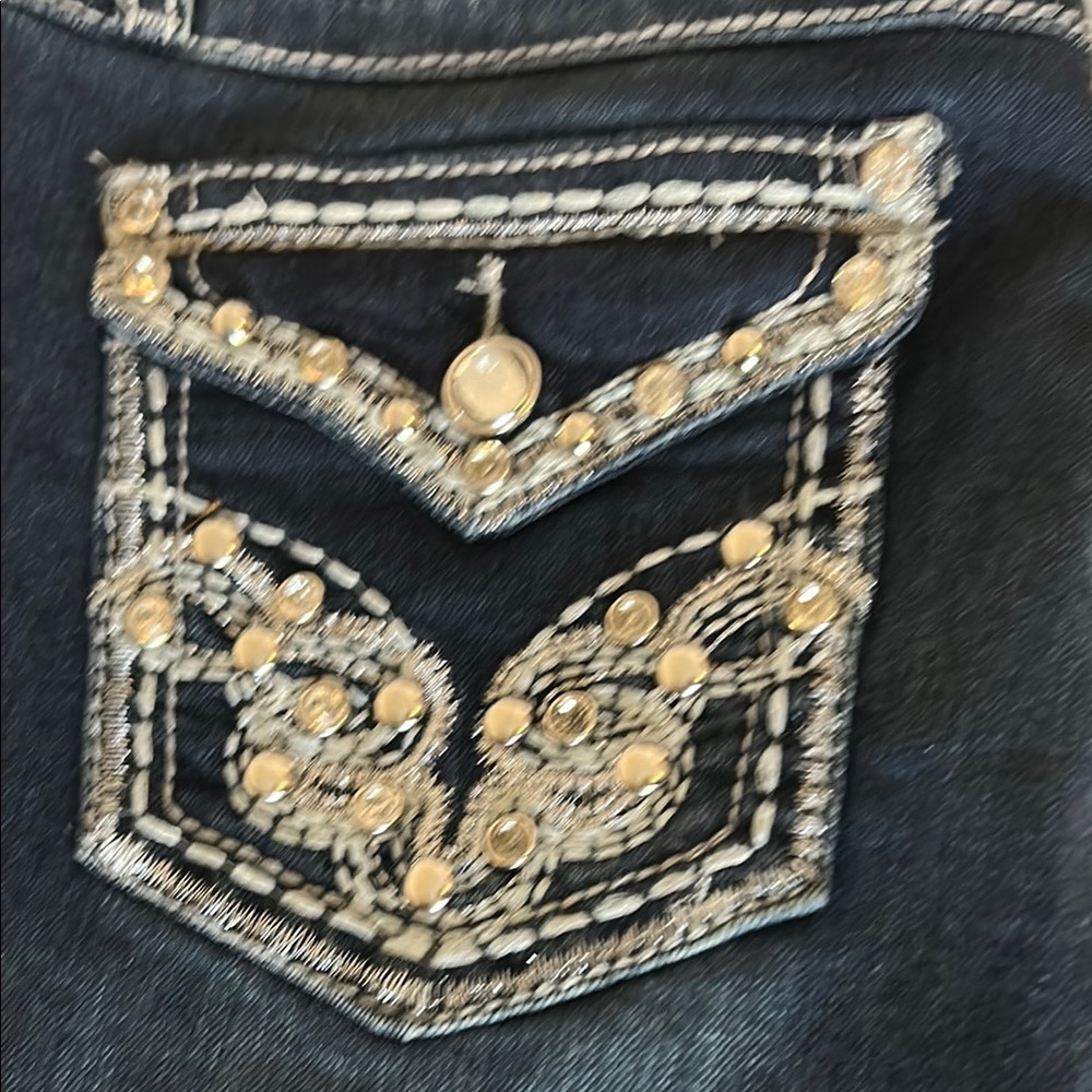 PROJECT INDIGO jeans NWT Dark Blue Slim Boot. Size 13